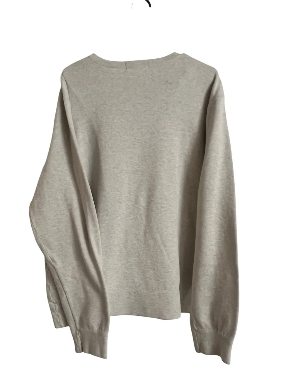 Polo by Ralph Lauren Cream V-Neck Sweater Size XLarge